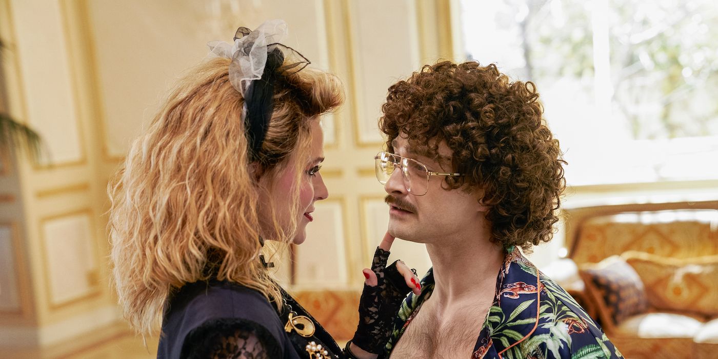 Weird Al and Madonna in Weird: The Al Yankovic Story.