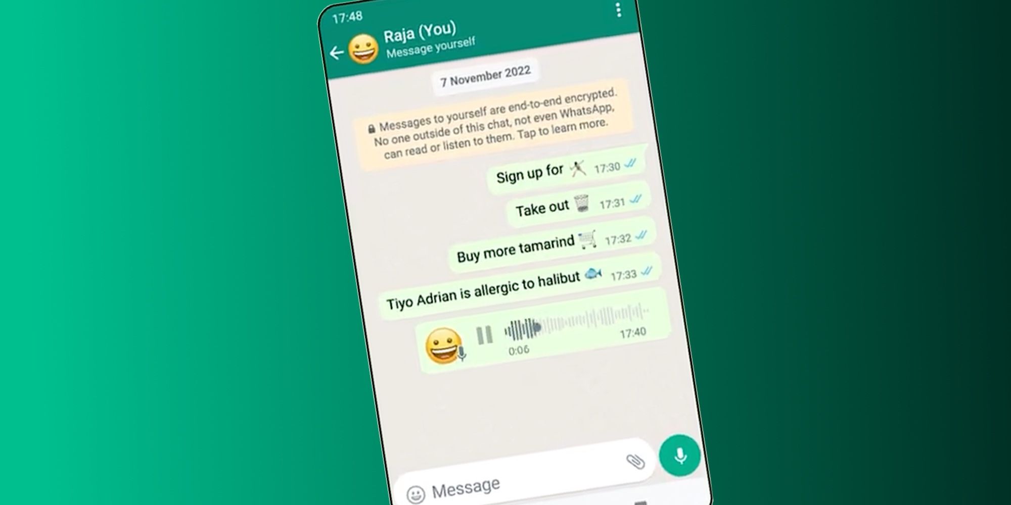 How To Message Yourself On WhatsApp (And Why You Might Want To)
