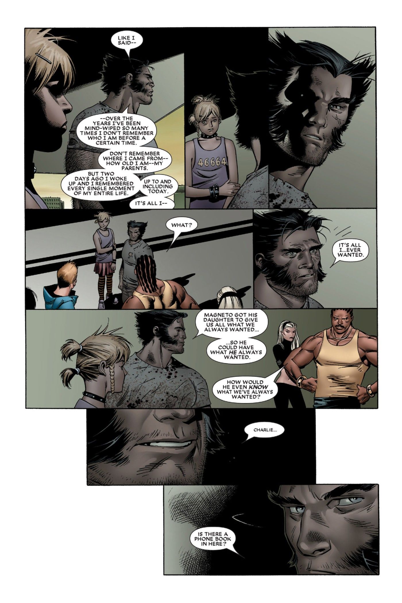 Wolverine explica sua imunidade à House of M