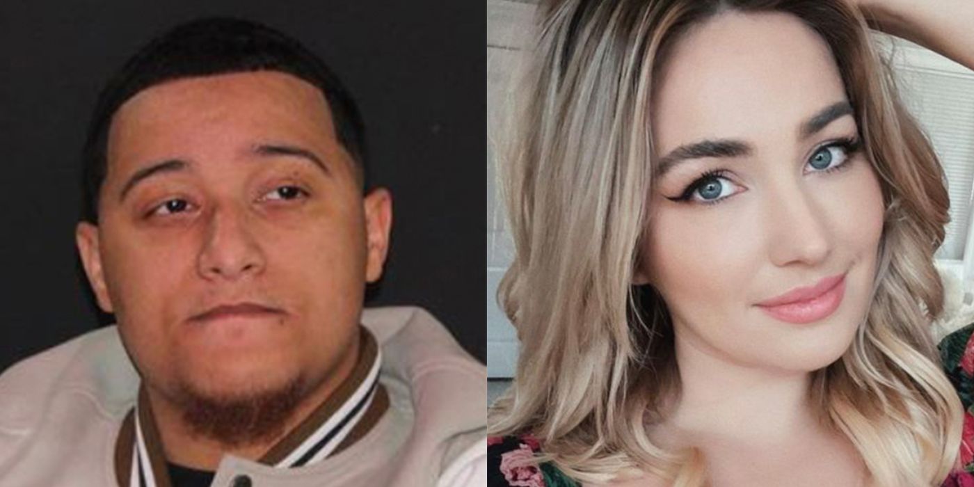 River Everett Stephanie Matto 90 Day Fiancé side by side images