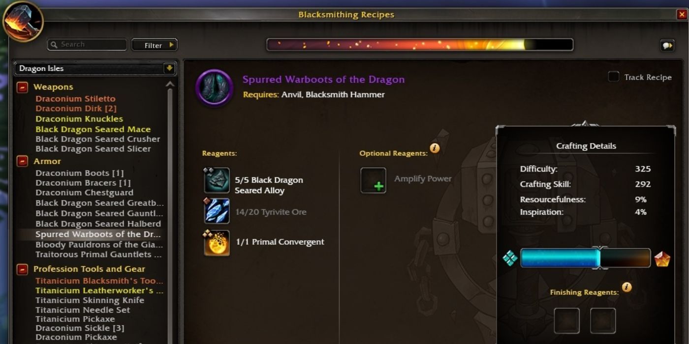 WoW: Dragonflight - Secondary Professions Deserve Specializations Too