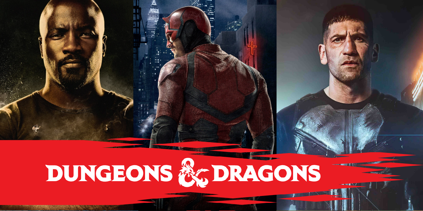 header image for dungeons and dragons mcu characters