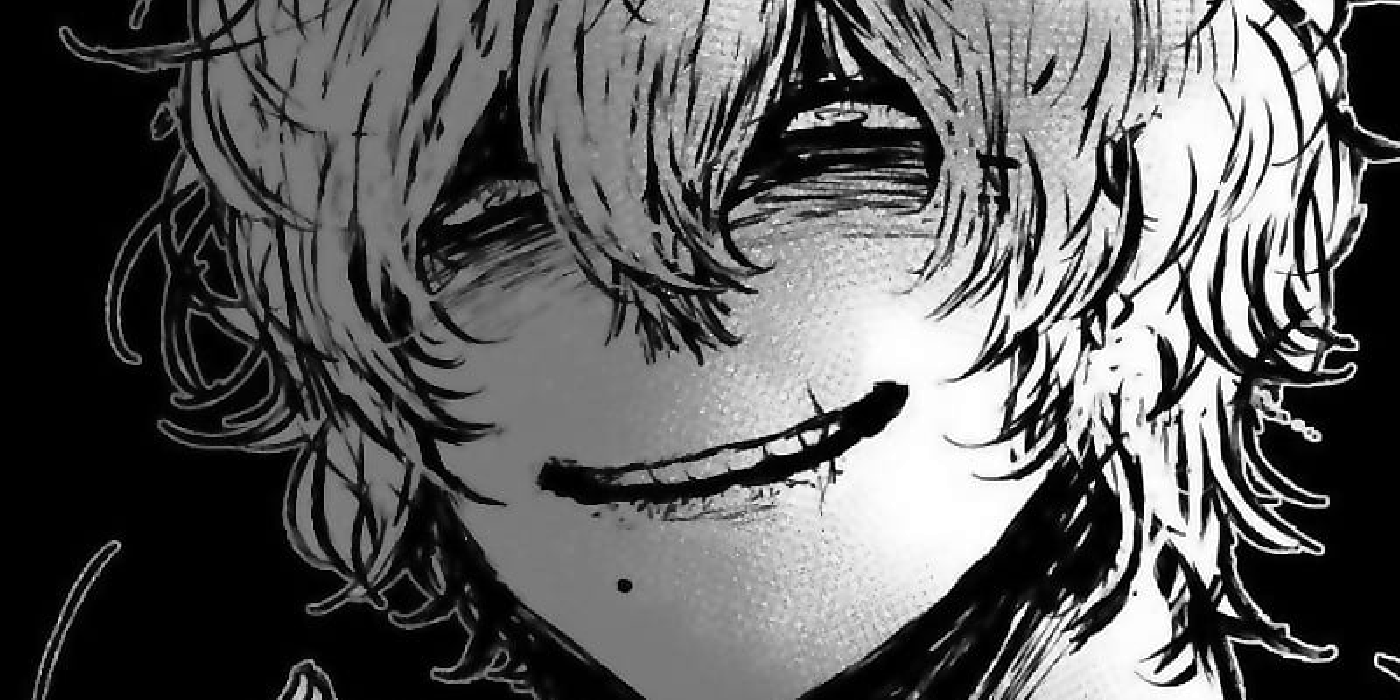 shigaraki sorrindo no mangá my hero academia