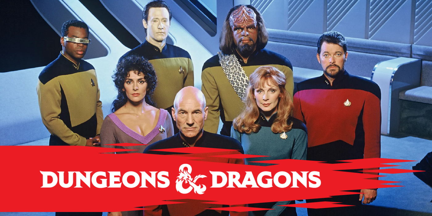 Star Trek TNG characters in Dungeons and Dragons