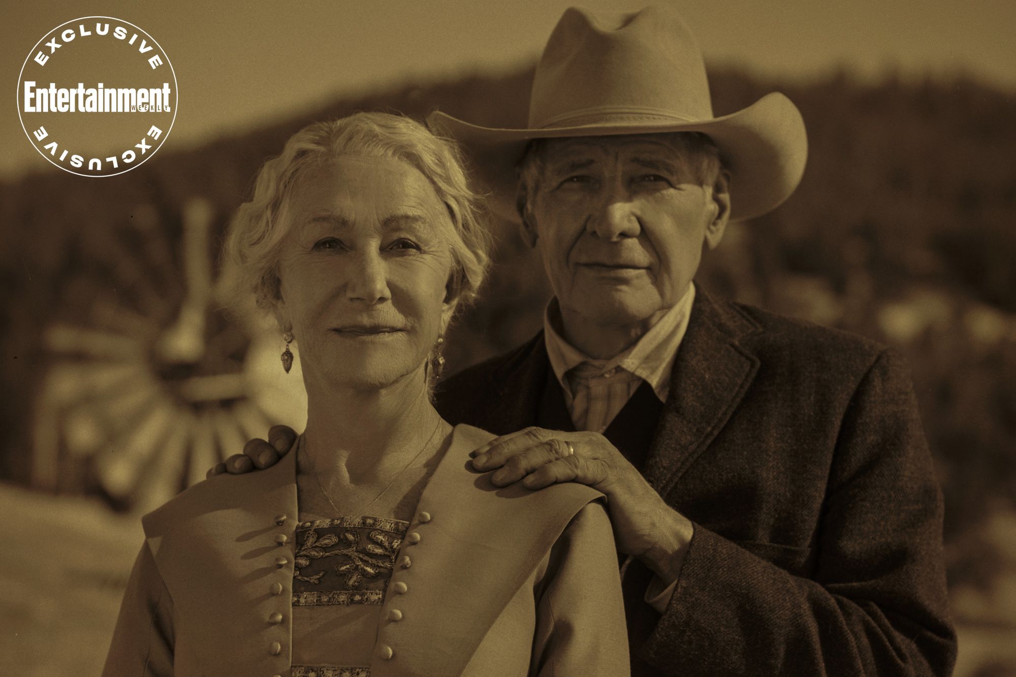 1923 Harrison Ford & Helen Mirren New Images For Yellowstone Prequel