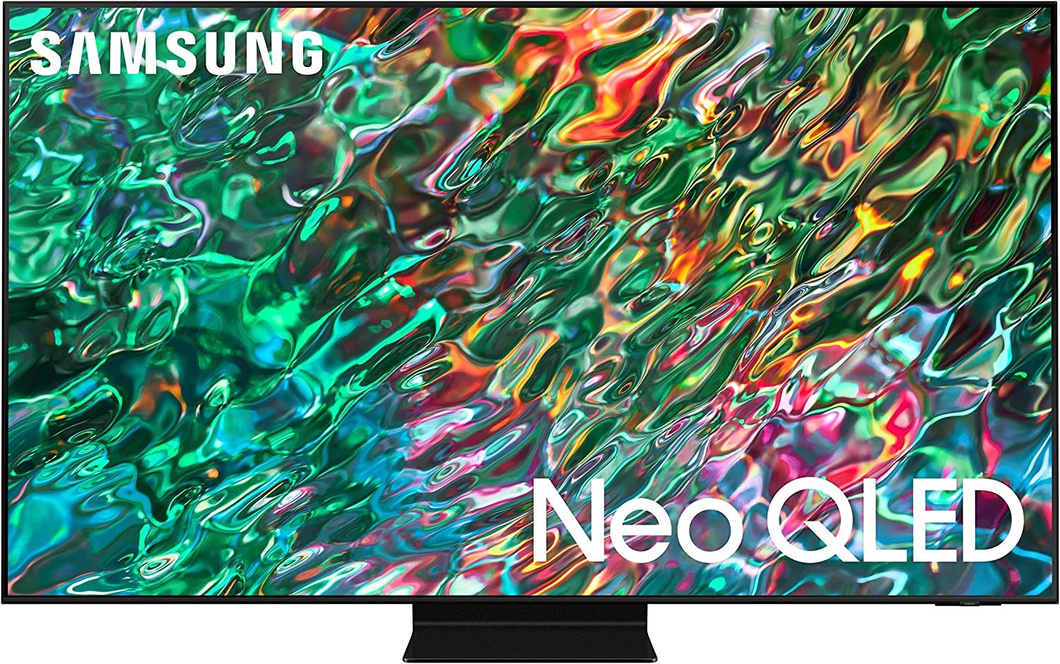 Promo image of the Samsung QN90B QLED 4K TV.