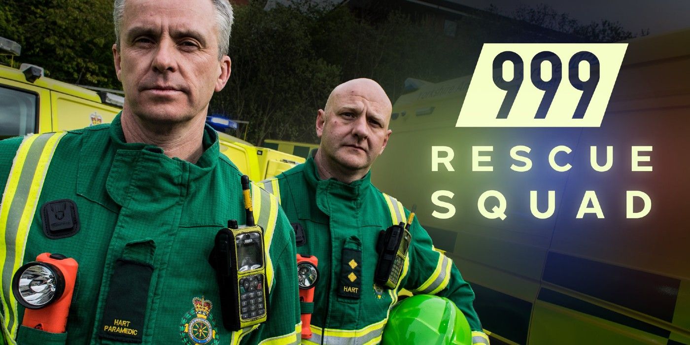 Imagem promocional para 999 Rescue Squad com dois paramédicos