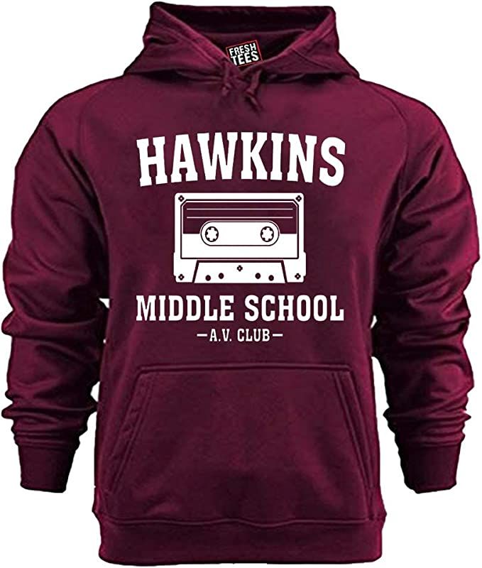 Adult Hawkins Middle School A.V. Club Hoodie (1)