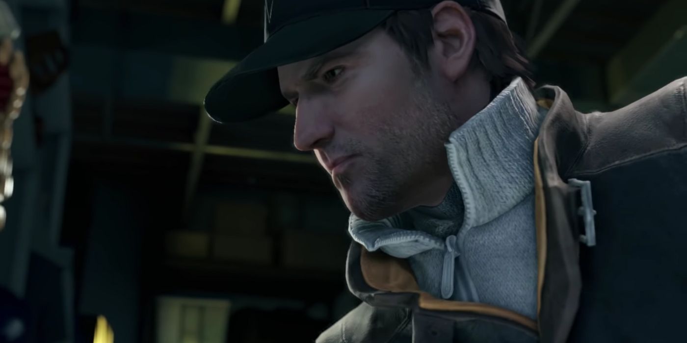 Aiden questions a thug in Watch Dogs 1