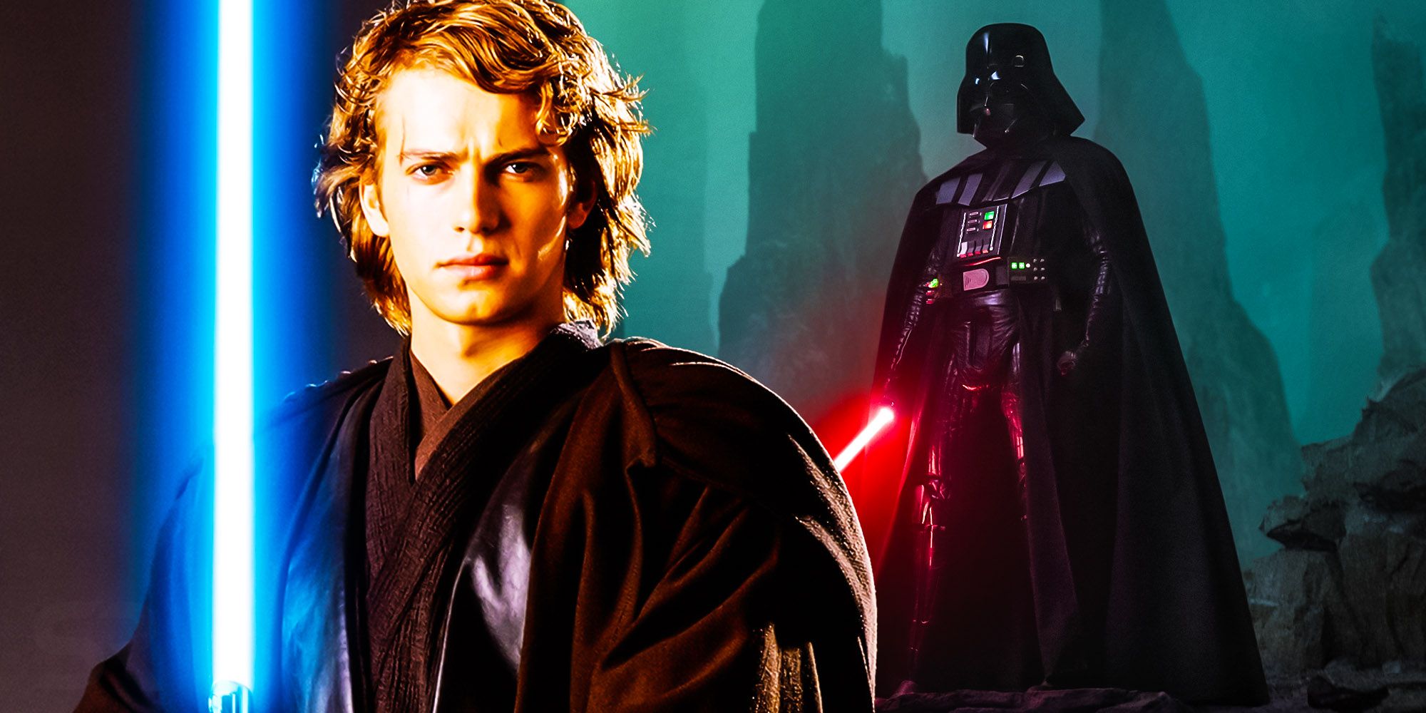 Amazing Star Wars Art Shows Anakin Skywalker's Transformation Into Darth  Vader