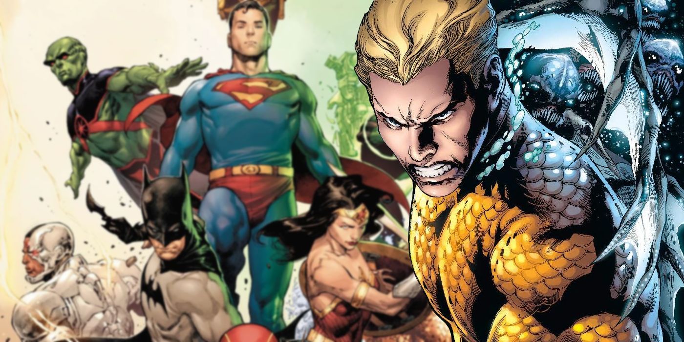 Aquaman and the Justice League DC Comics