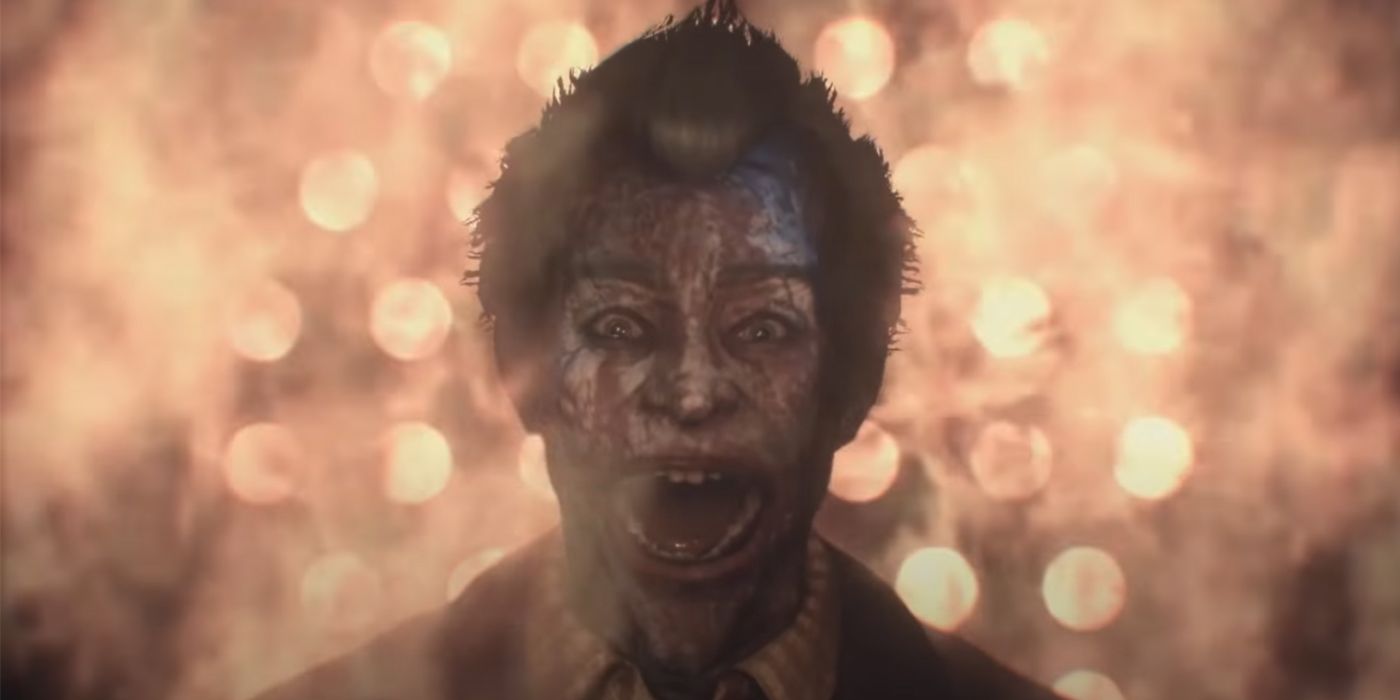 The Joker cremation jump scare in Batman: Arkham Knight's New Game + mode