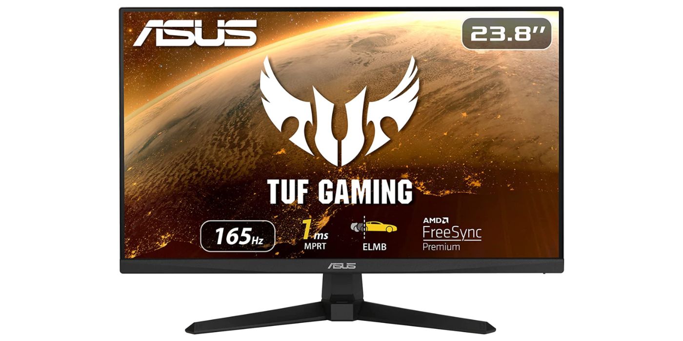 Promo image of the ASUS TUF Gaming monitor.