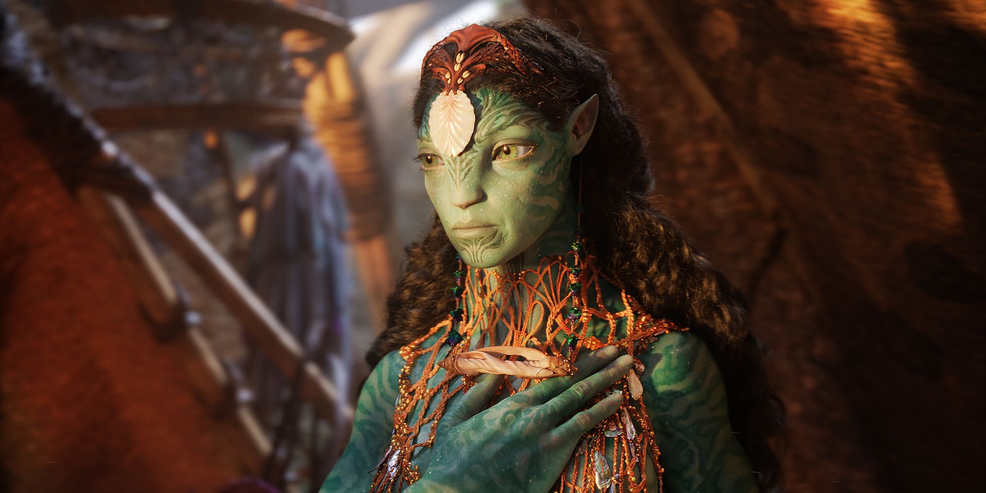 Kate Winslet dans le rôle de Ronal dans Avatar : la voie de l'eau
