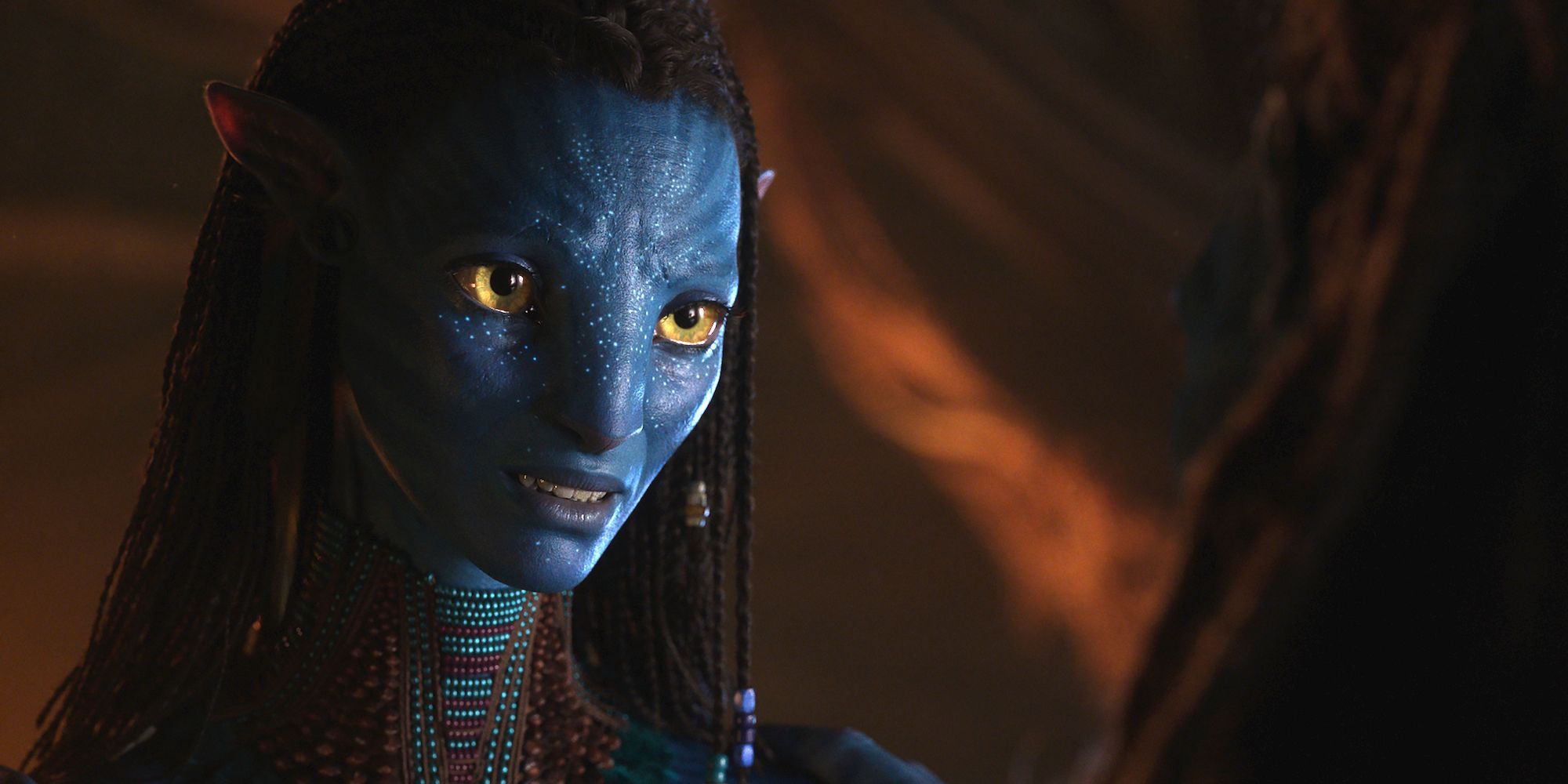 Avatar: De Waterweg Zoe Saldana als Neytiri