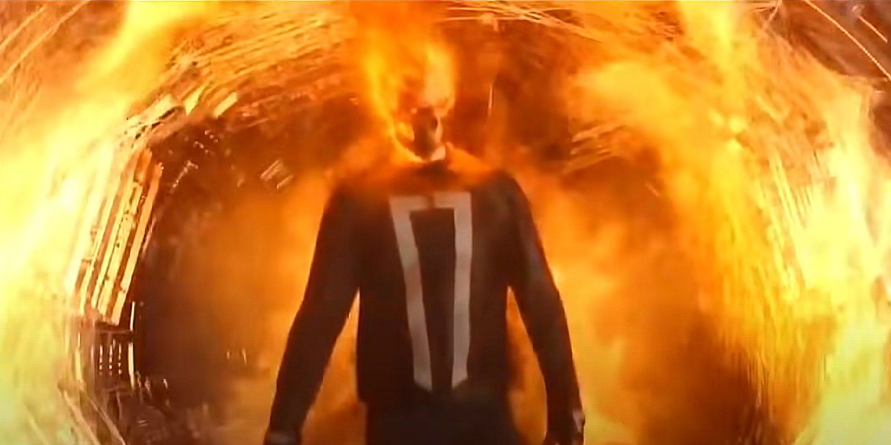 Ghost Rider comes through a portal in Avengers Endgame