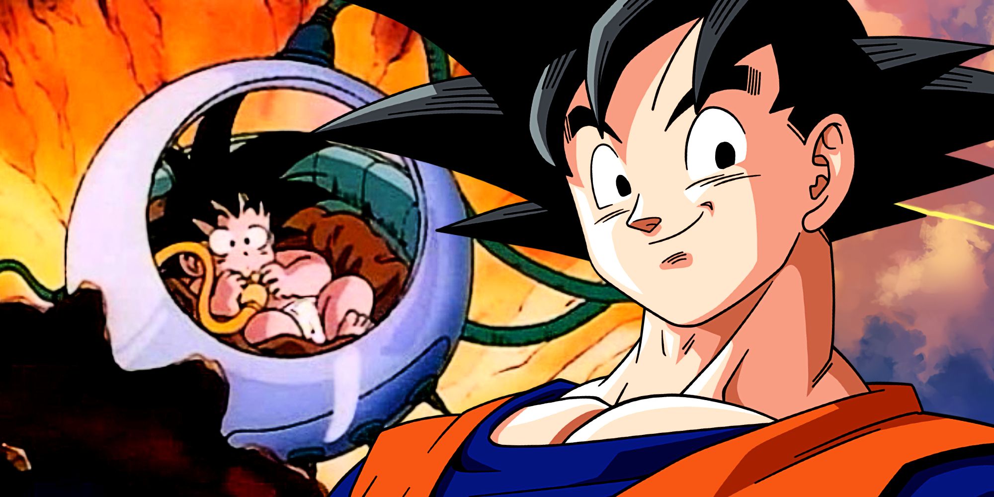 Baby Goku in Dragon Ball Z