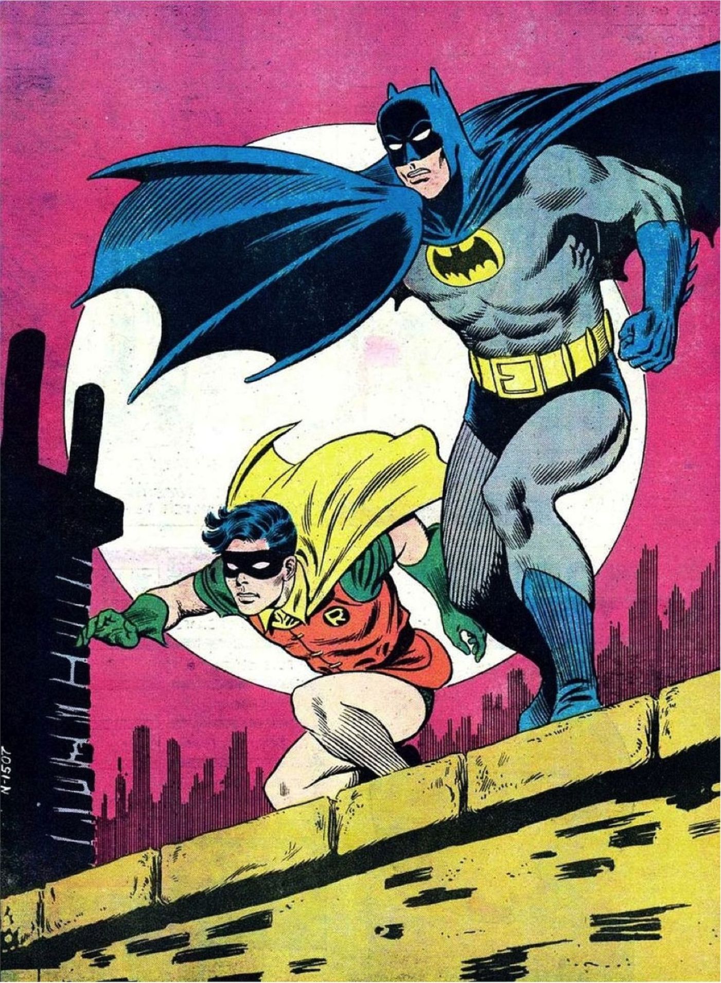 Batman e Robin de Carmine Infantino