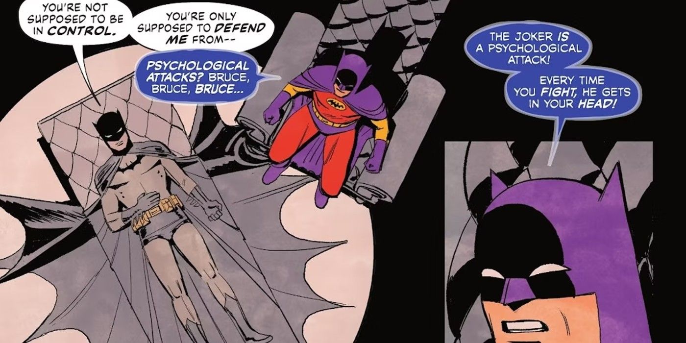 batman joker is a psychological attack