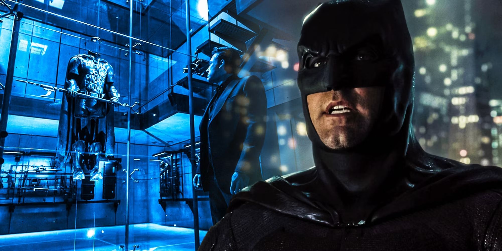 DCU Batman da Liga da Justiça de Snyder com o traje de Robin