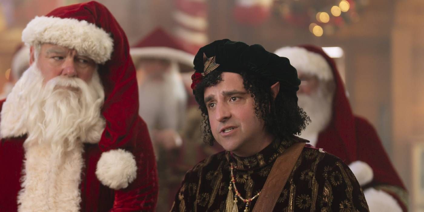 Bernard (David Krumholtz) looks concerned in The Santa Clauses
