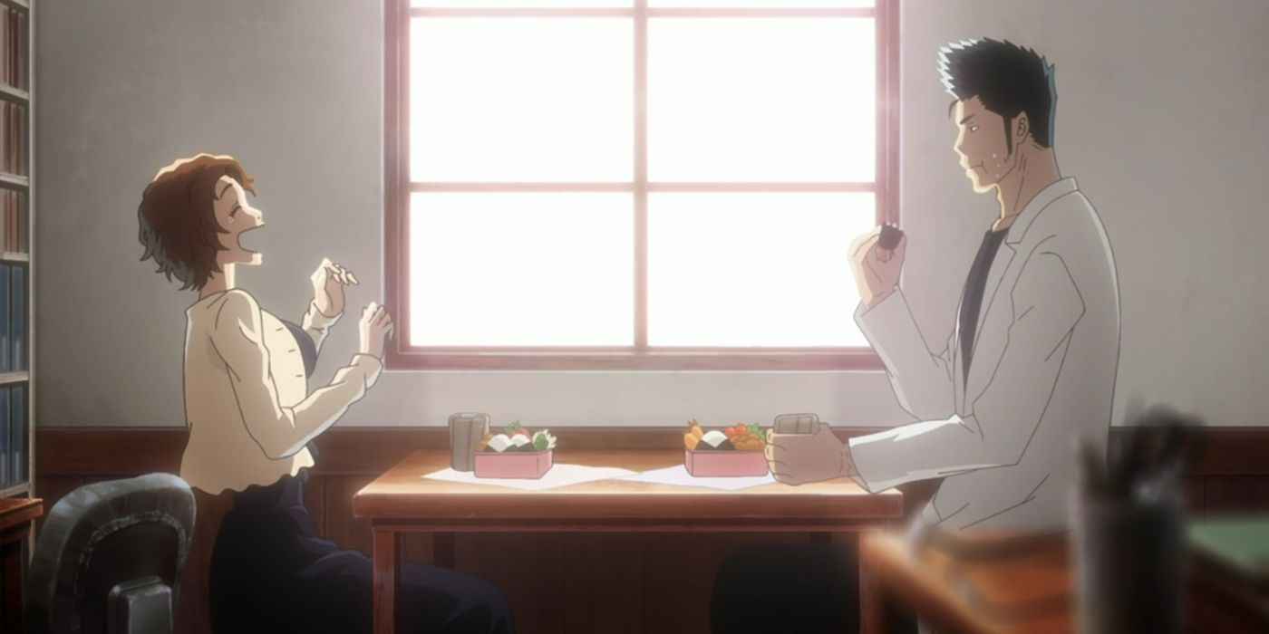 Ichigo's parents falling in love in Bleach
