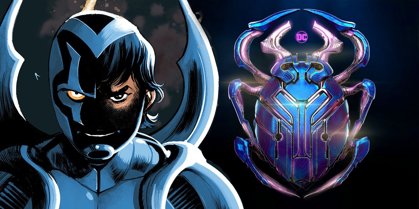 Blue Beetle Gets New DC Movie Poster Introducing Hero's Neon Scarab