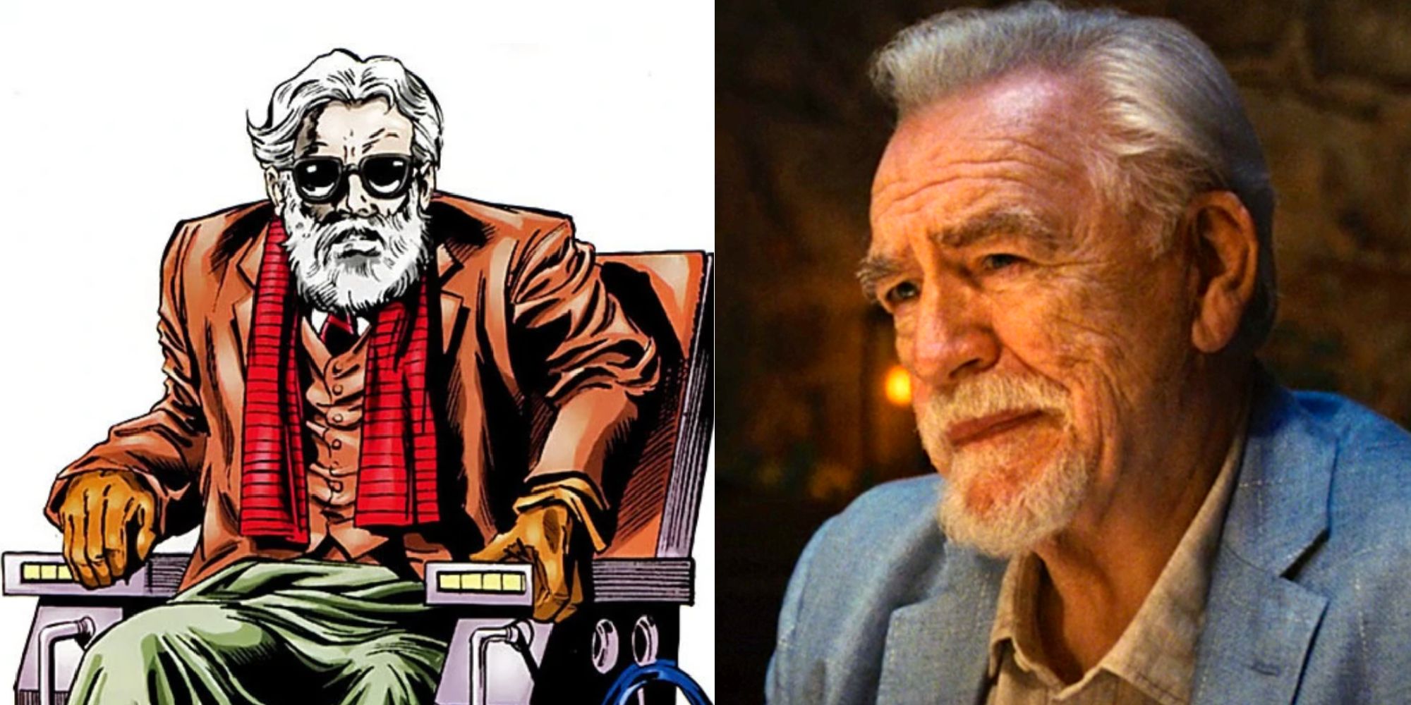 Brian Cox From Succession as Quincy Harker in Marvel's Blade