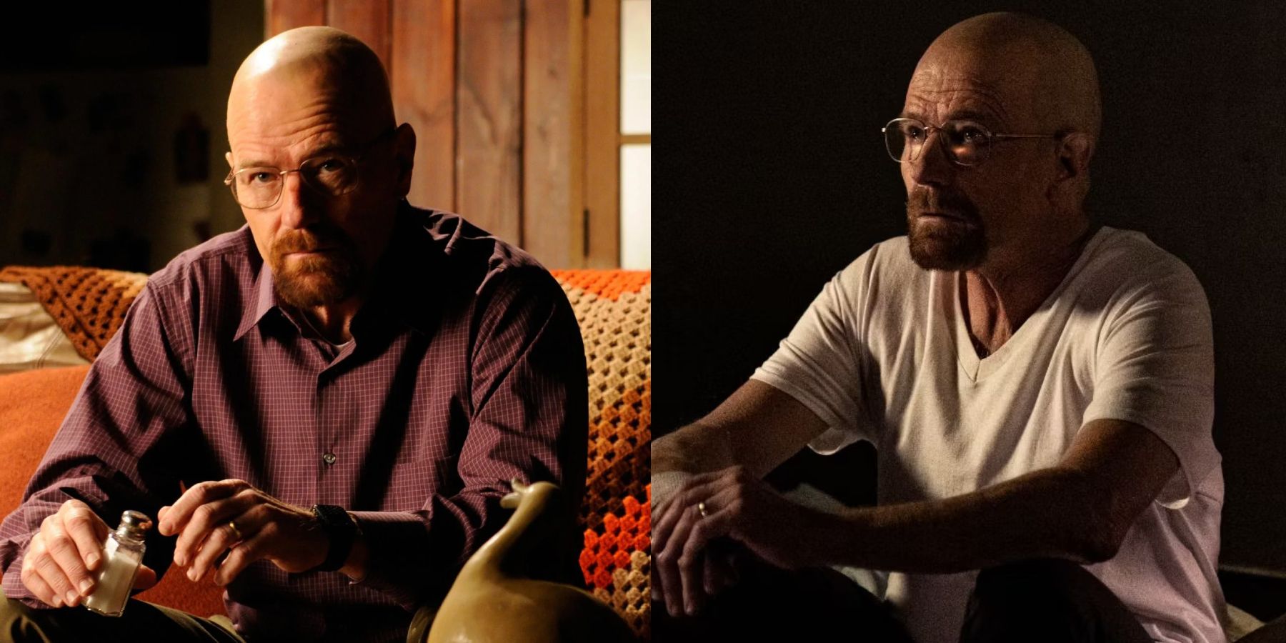 Bryan Cranston as Walter White in Breaking Bad and Better Call Saul