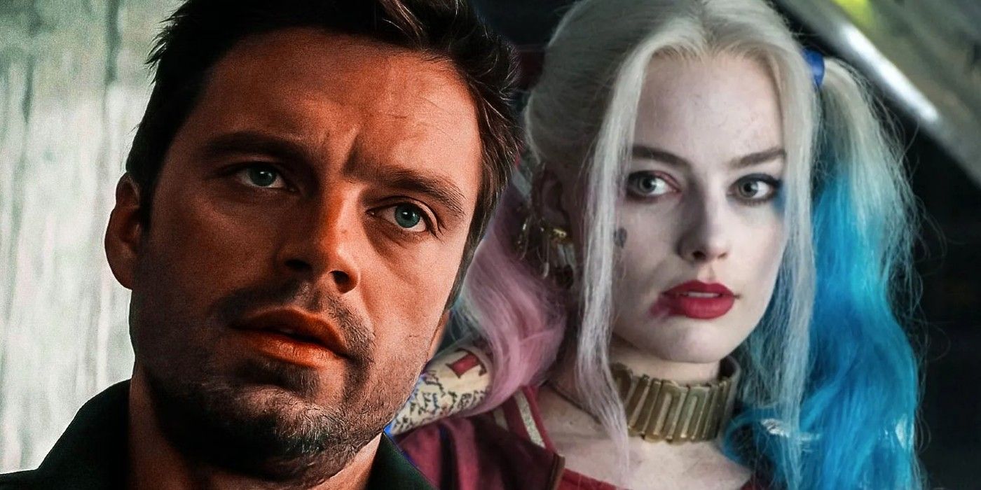 Bucky Barnes from the MCU and Harley Quinn from the DCU.