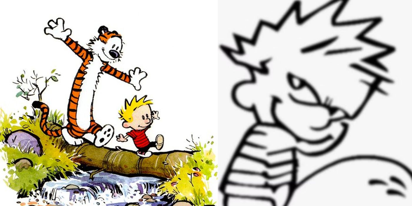 Sticker Calvin et Hobbes