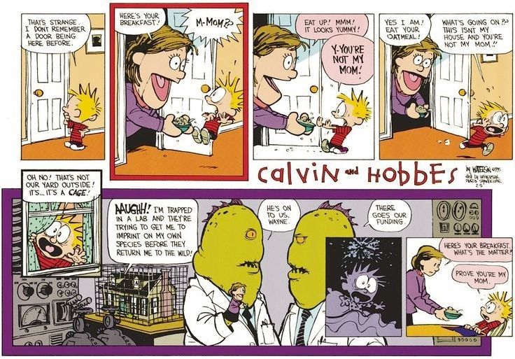 10 Weirdest Calvin And Hobbes Comics Of All Time