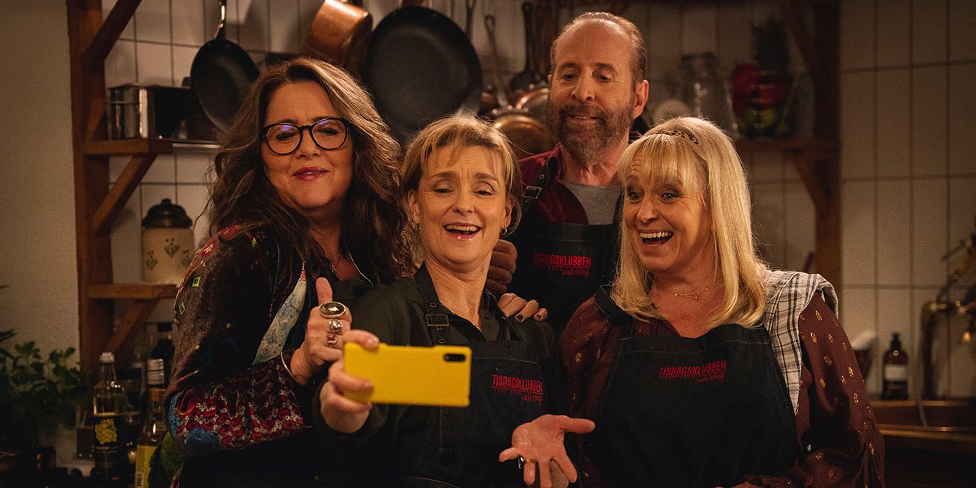 Carina Johansson Peter Stormare, Marie Richardson and Sussie Ericsson in Food and Romance