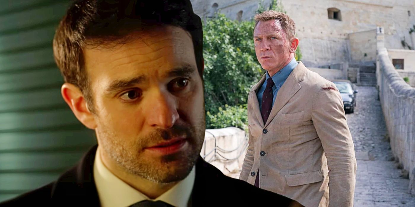 Custom image of Charlie Cox and Daniel Craig as James Bond.