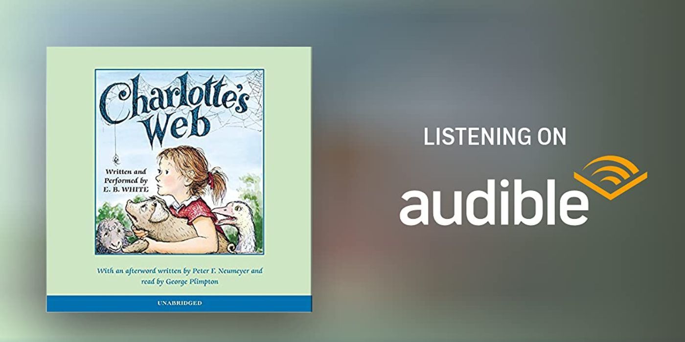 Charlottes Web audiobook cover on Audible