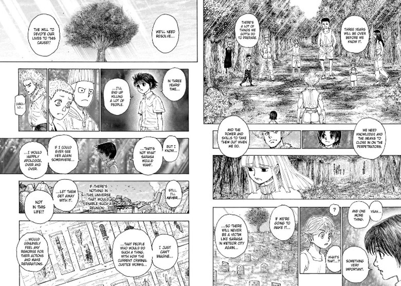 Chrollo Explains the Phantom Troupe's Purpose in Hunter x Hunter