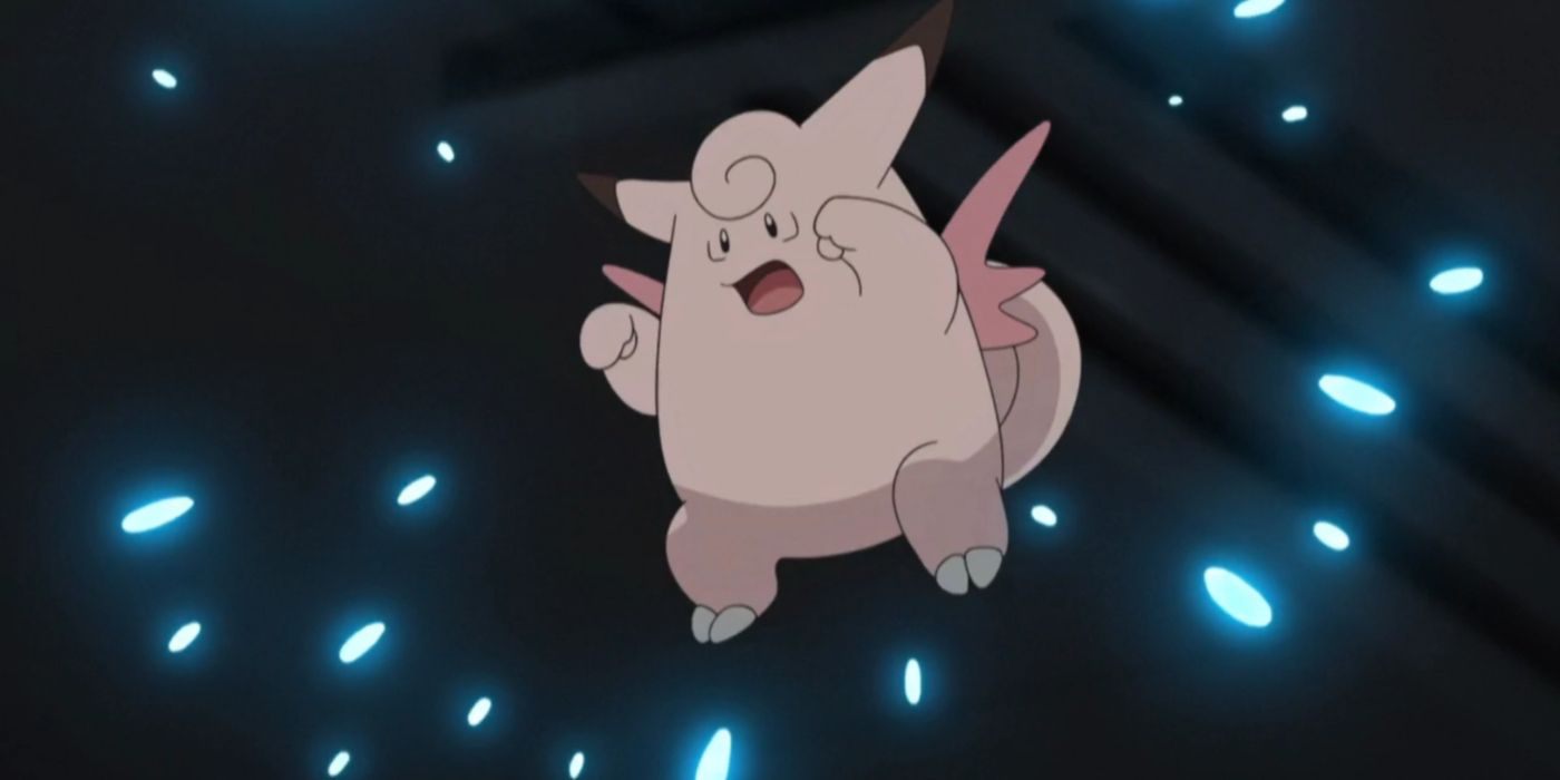 Clefable in the Pokémon anime.