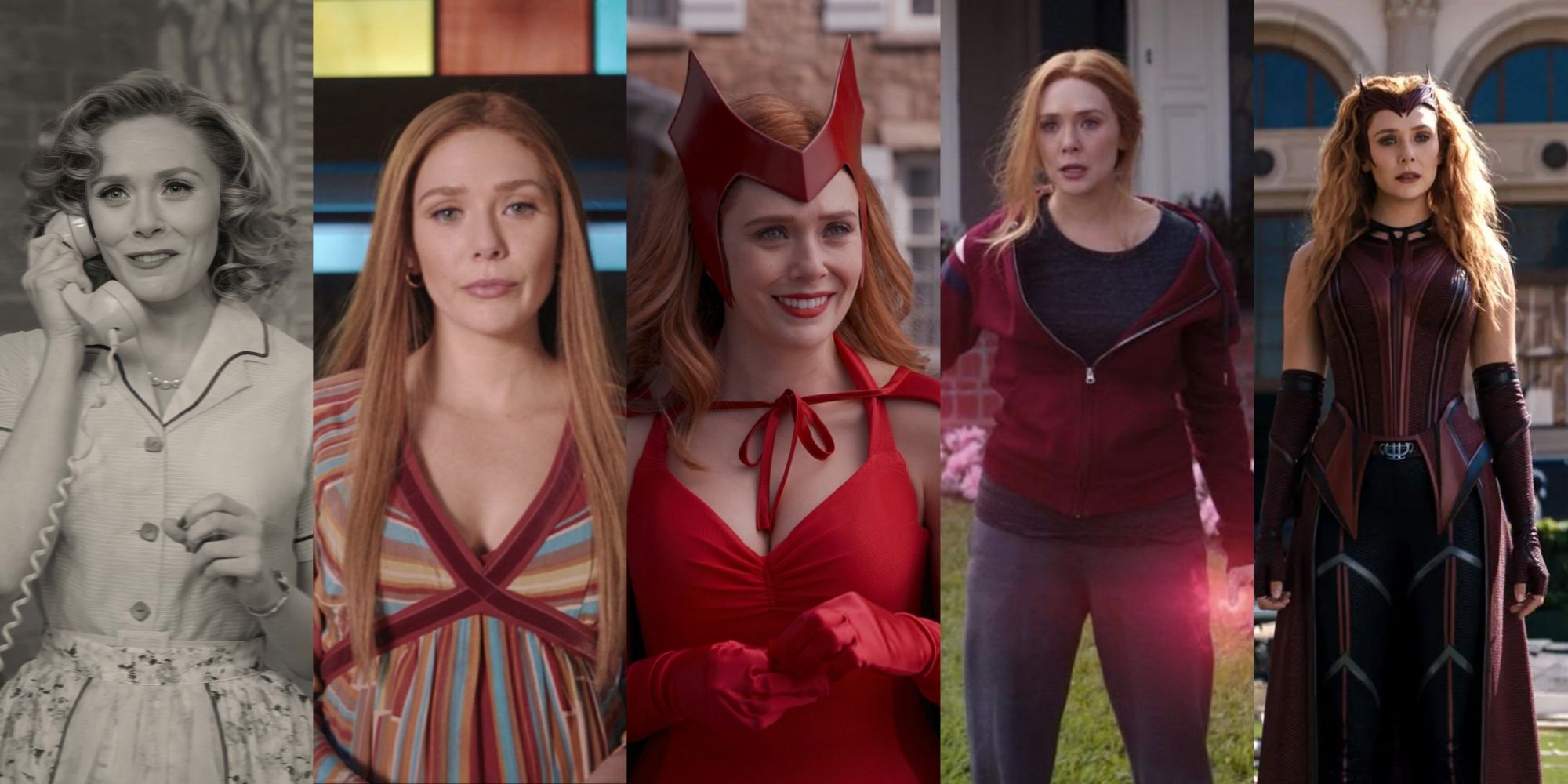 The Scarlet Witch's Slow Transformation Over The Years (In Pictures)