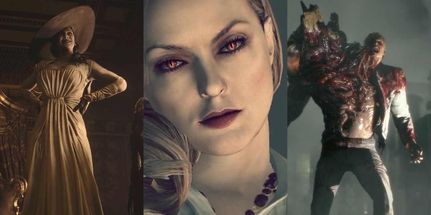 alcina dimitrescu, nemesis, and mr. x (resident evil and 2 more