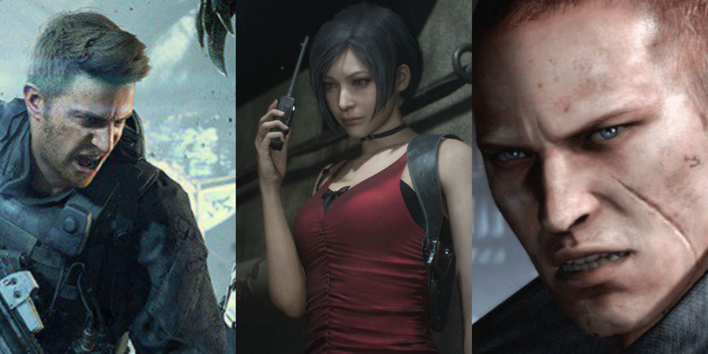 Resident Evil Face Models (Main Characters) 