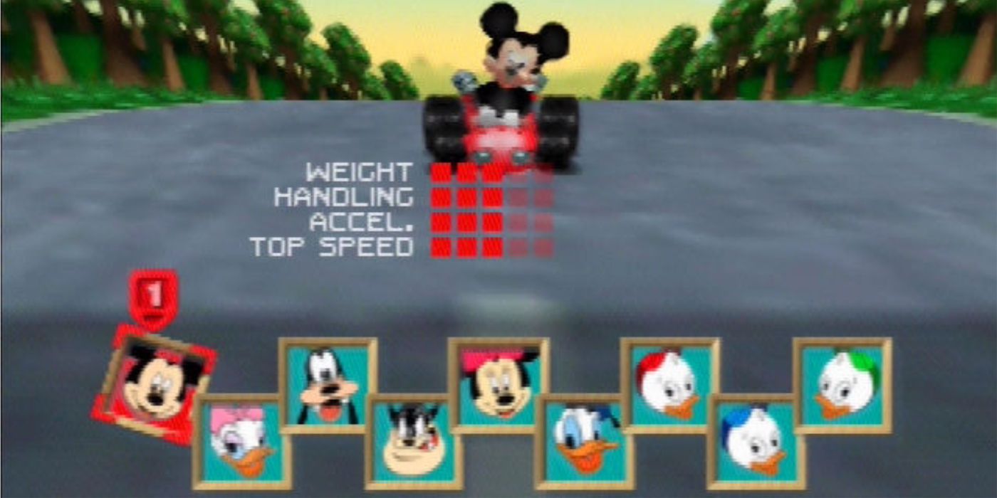 Mickey Speedway États-Unis (2000)