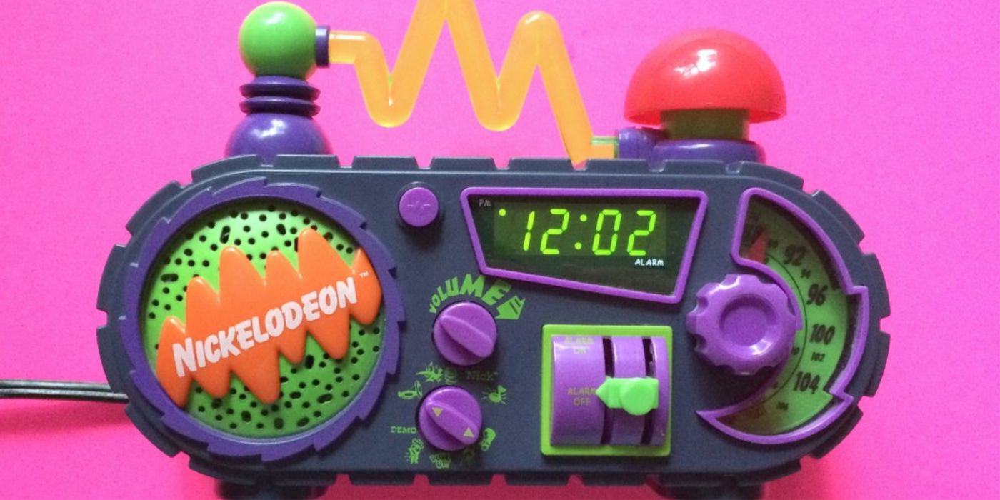 Nickelodeon Time Blaster Alarm Clock