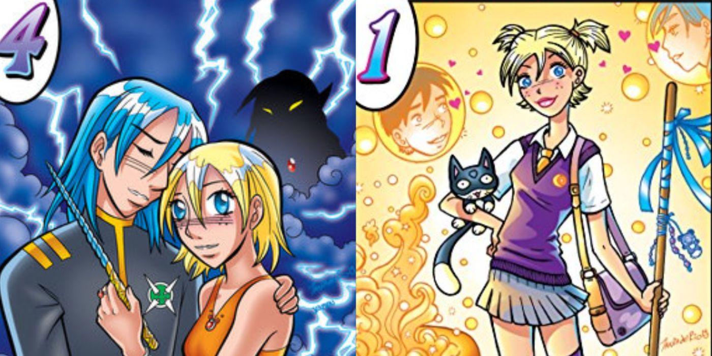 Split Image Sabrina The Teenage Witch Mangá