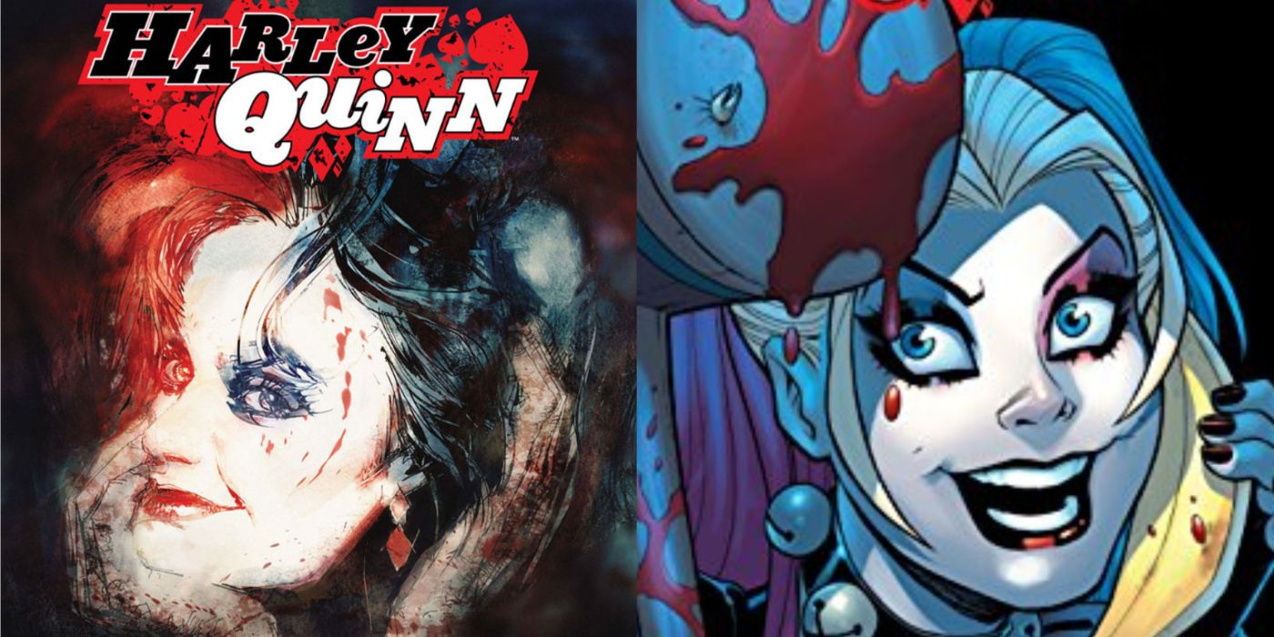 Split Image Harley Quinn DC Rebirth Edição Nº 1 Capas Variantes
