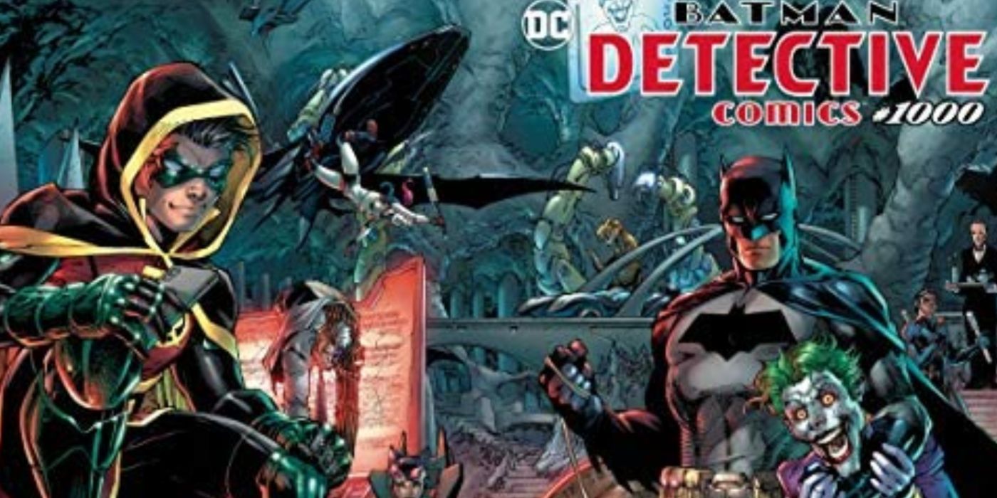 Capa envolvente de Batman Detective Comics #1000