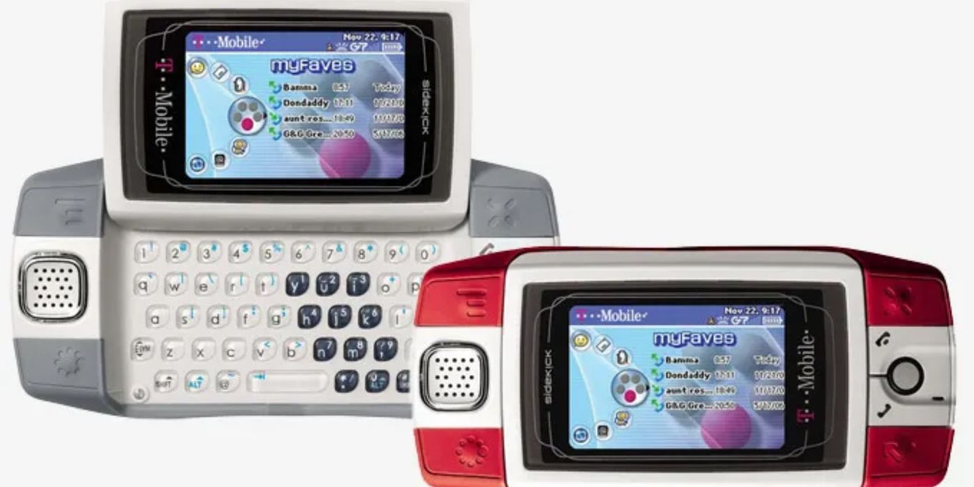 A view of the T-Mobile Sidekick