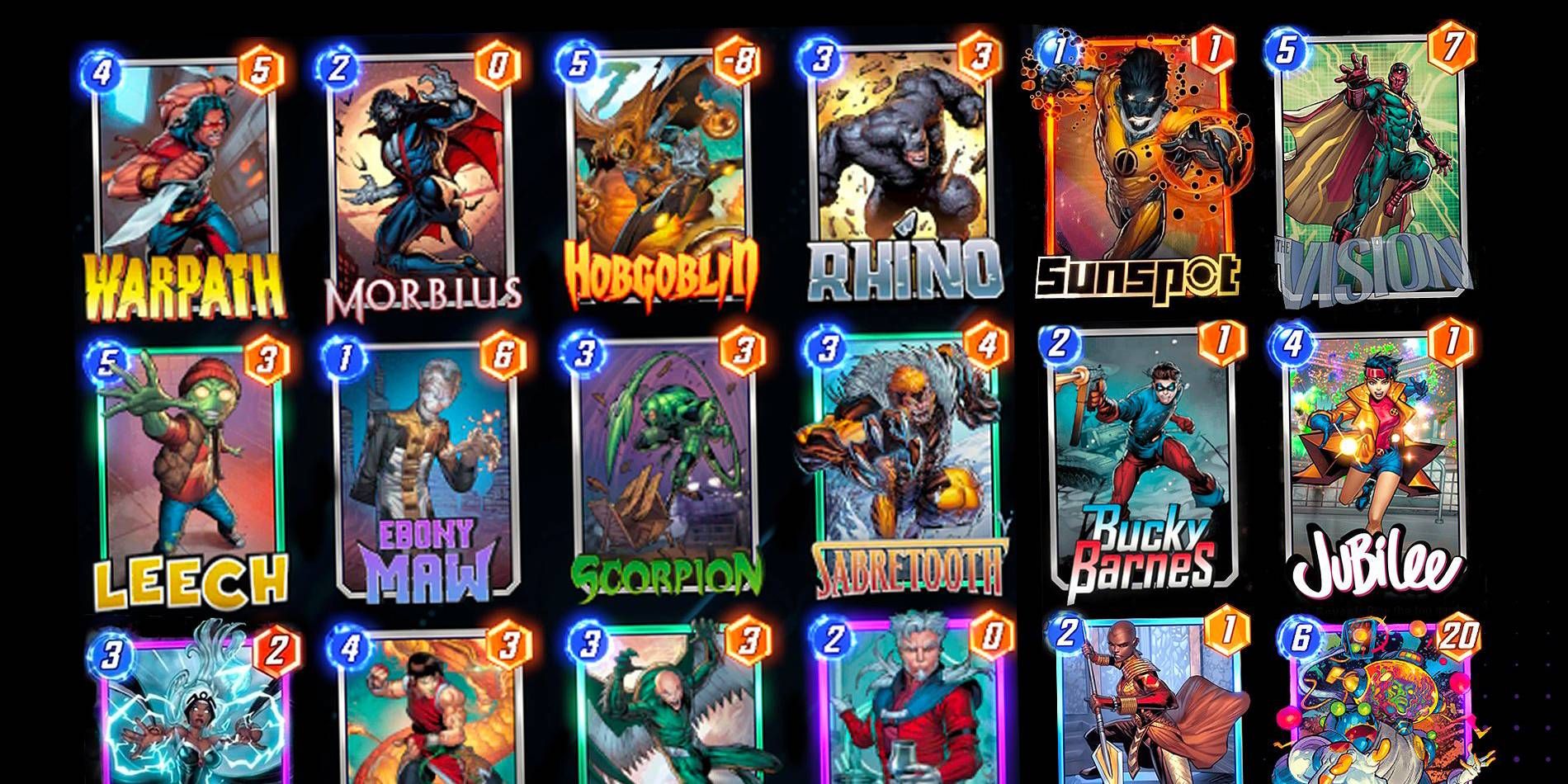Marvel Snap Pool 2 Collection Unlocked at Player Collection Level 215 Total List of 25 Available Cards for Players to Obtain