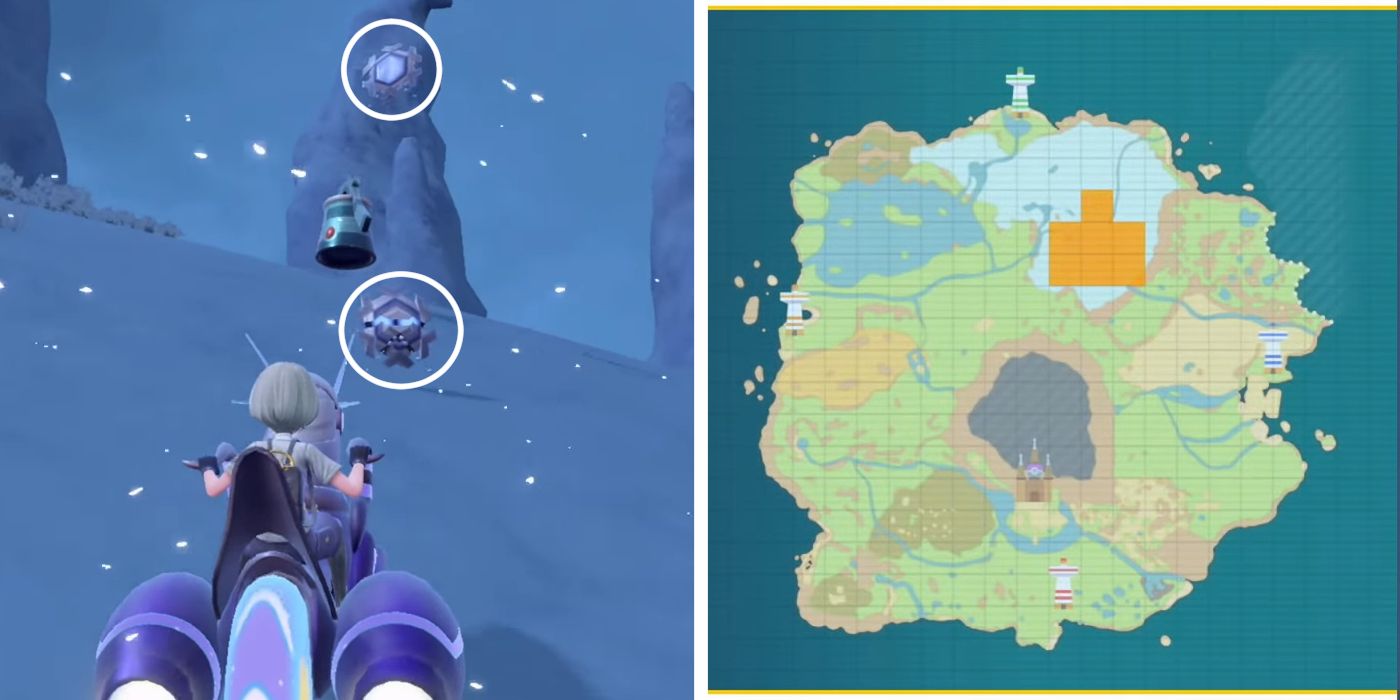 Cryogonal Wild Encounter and Habitat Location in Pokémon Scarlet and Violet