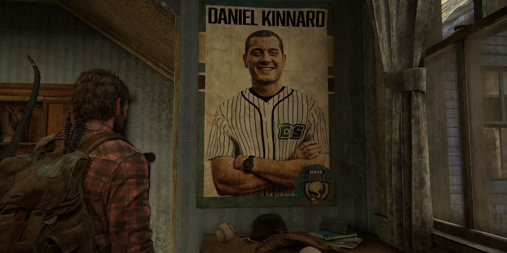 A poster of Daniel Kinnard is seen in The Last of Us