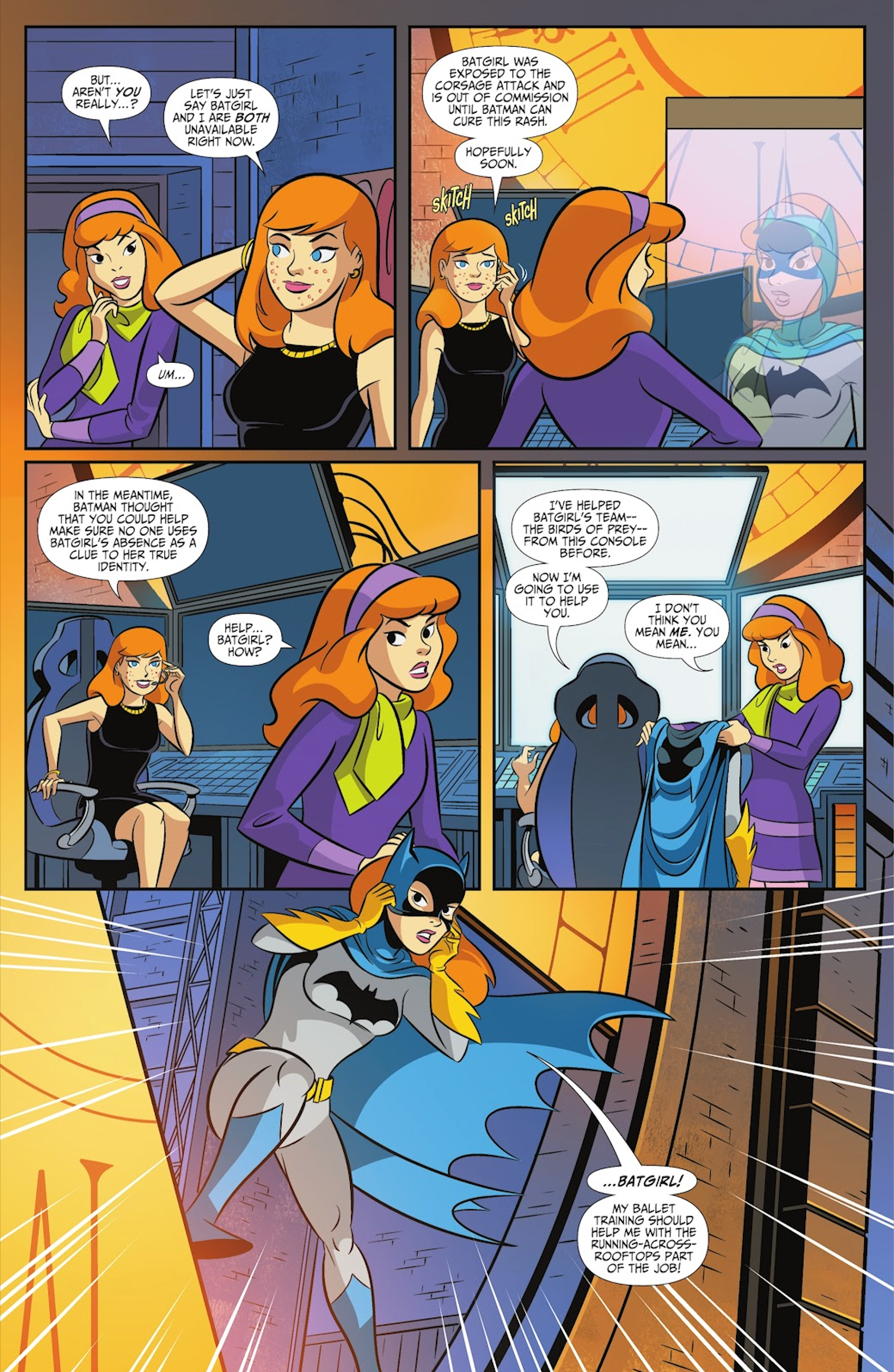 Daphne becomes Batgirl